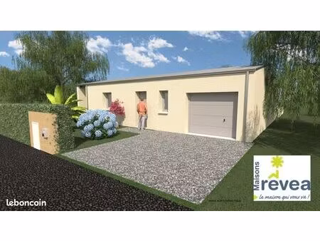 maison 3 ch de 91 m² avec terrain à nantes (44)