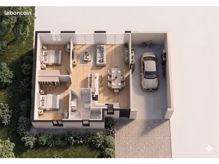 maison 35 m² ponts