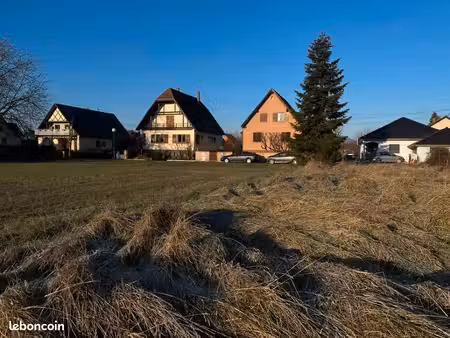 terrain 690 m² ebersheim