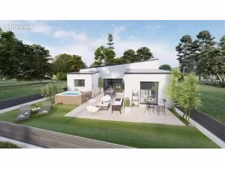 projet de construction d'une maison 125 m² avec terrain à basse-goulaine (44)
