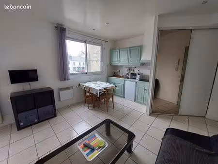 t1 bis meublé 32m² – larmor-plage – 50m des plages – dispo sept. 2026