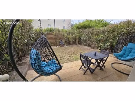 appart meublé avec jardin et box