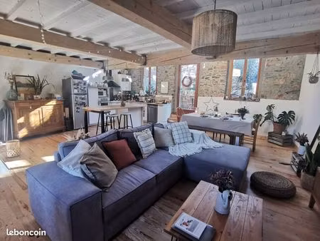 maison de caractère de 122 m² avec jardin  terrasse et grand garage – montner (66720)