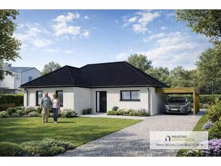 terrain avec maison neuve à vendre