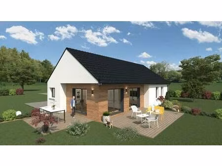 terrain avec maison neuve à vendre