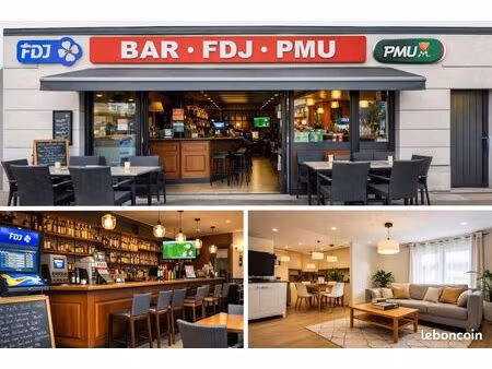 café de quartier avec logement – murs et fonds – fort potentiel de développement