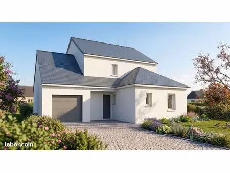 projet de construction d'une maison 108 m² avec terrain à ahuille (53)
