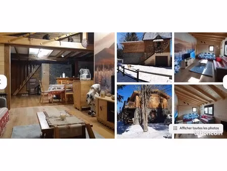 vend chalet cosy proche des pistes eyne