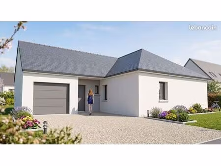 projet de construction d'une maison 101 m² avec terrain à entrammes (53)