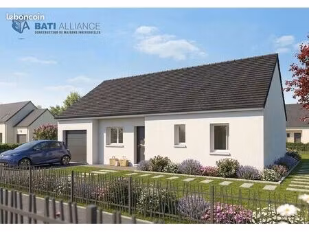 projet de construction d'une maison 85 m² avec terrain à entrammes (53)