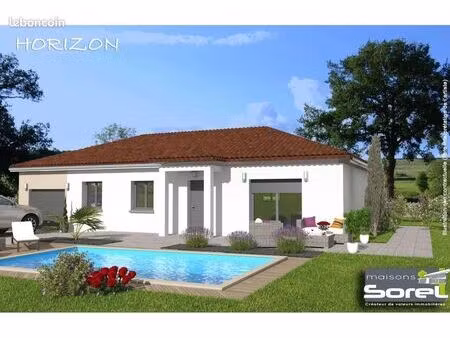 maison 92 m² avec terrain à saint-andre-sur-vieux-jonc (01)