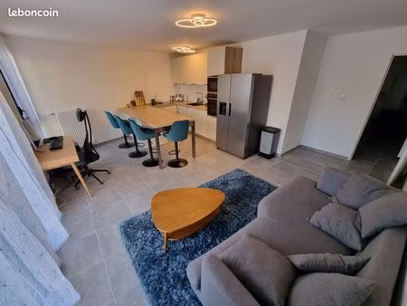 appartement 2 5 pièces avec grande terrasse  garage et prestations haut de gamme