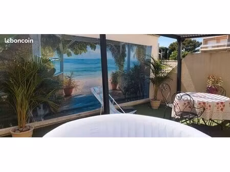 sablettes à 50 m de la plage t2 +terrasse
