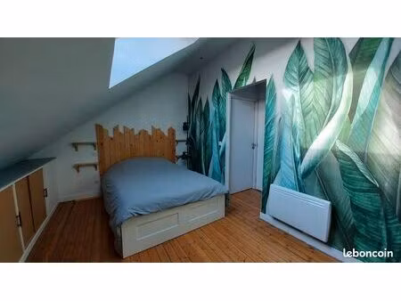 chambre meublée 18 m2 avec sdb et wc privés