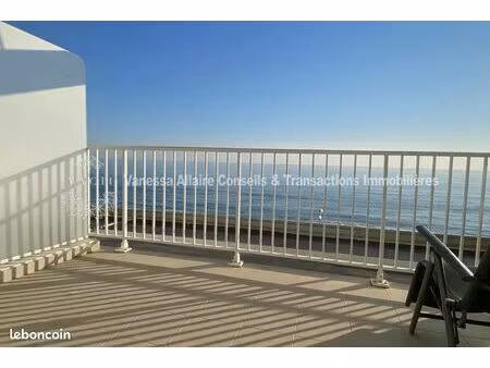 appartement t3bis face mer à la baule