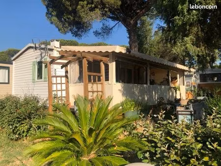mobilhome var puget sur argens camping 5* coeur de l’esterel oasis village parc montana pr