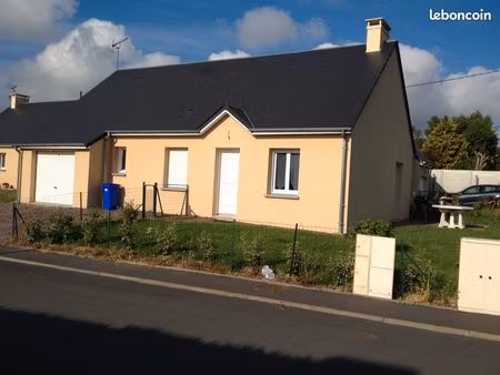 location maison plain pied brehal