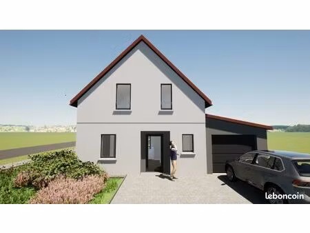 projet de construction d'une maison de 103m² avec terrain à woerth (67)