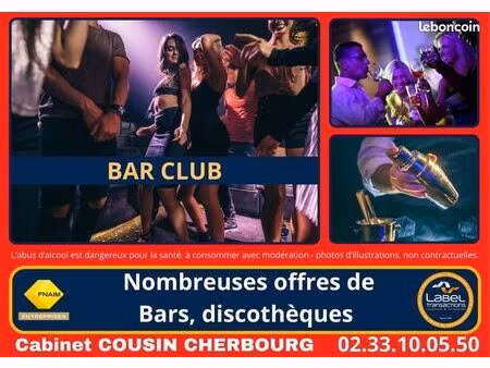 fonds de commerce bar 160 m²