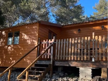 vend chalet t2 au castellet