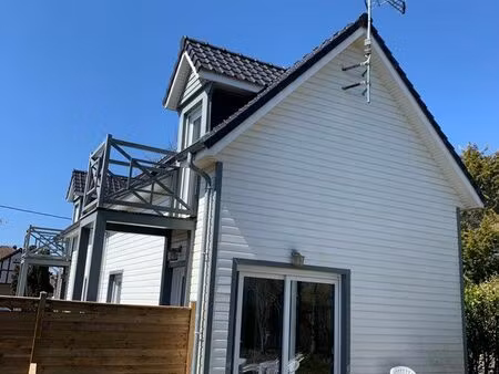 maison meublée 70 m² – 2 chambres – jardin  terrasse et parking – stella-plage