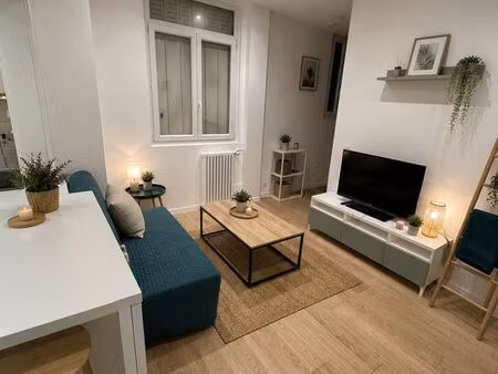 studio meublé 25 m² - gare des vallées - tout inclus