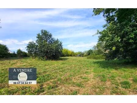 terrain constructible à vendre