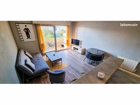 t2 cosy & vue mer – idéal étudiant / bail mobilité – st-nazaire