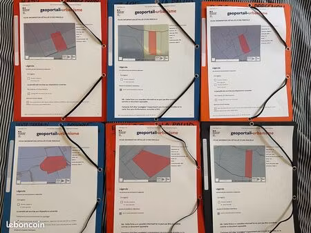 vend/échange 4 7 hectares (6 terrains) 1/m2