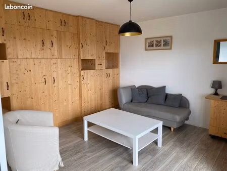 ◊ t1 optimisé avec cuisine indépendante + box voiture