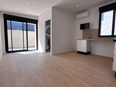 maison individuelle avec terrasse et jardin