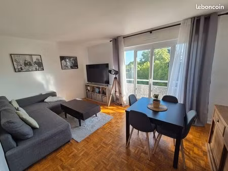 a vendre – appartement 3 pièces traversant vue parc – résidence la libération (chilly-maza