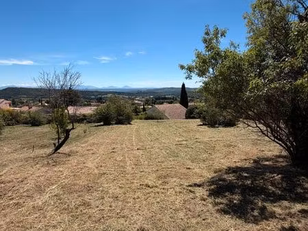 vente terrain à construire avec vue panoramique à forcalquier – quartier saint-marc – 1040