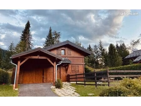 chalet ski - grand massif - forêt et pistes à pied