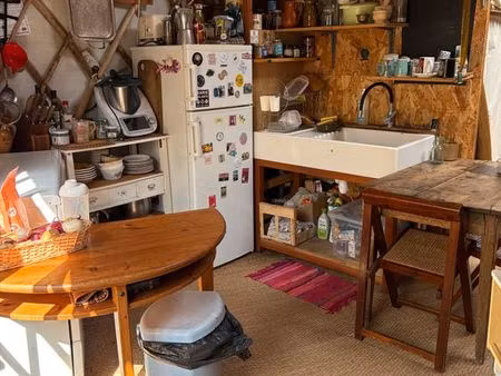 yourte habitable équipée 45 m² avec mezzanine – à démonter