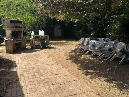 terrain aménagé pour week-end ou journée