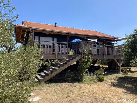 maison en bois 3 pièces 128 m²