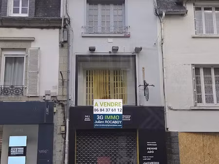 vente locaux professionnels 5 pièces 80 m² à carhaix-plouguer (29270)  118 000 €