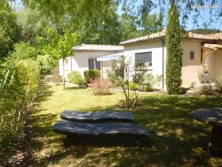 maison récente - plein pied - 2018 - 92 m2 habitables - exposée sud verdure - hors lotisse