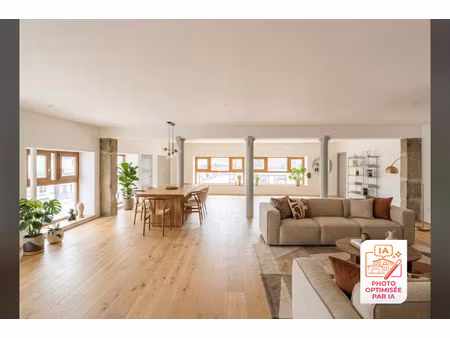 plateau brut de 184 m2 avec terrasse centre ville de saint-