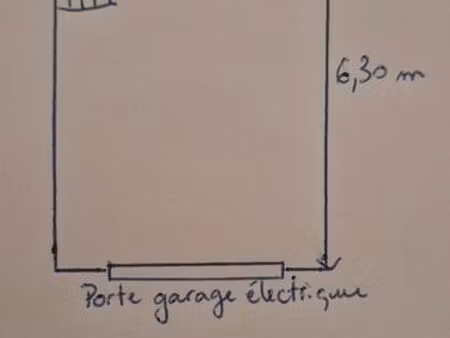 garage 31.5 m2 + cave 25.8m2