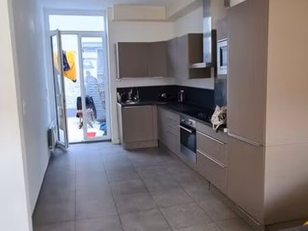 maison 96 m² – 3 ch – cour – mons-en-barœul (sarts)