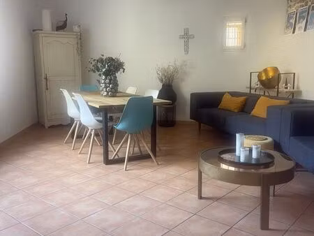 maison de village de caractère – 130 m² – sallèles-d'aude 11590