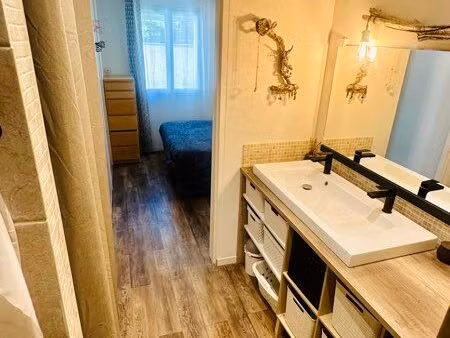 appartement 51m2 meublé + jardin clos privatif