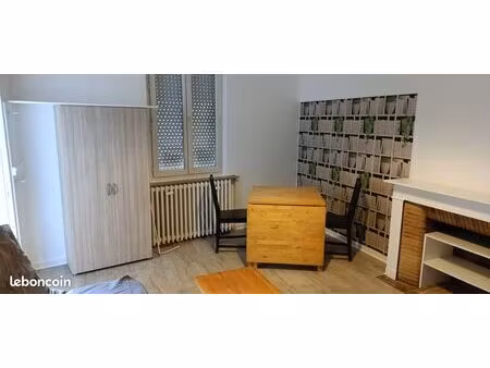 studio meublé 26m²