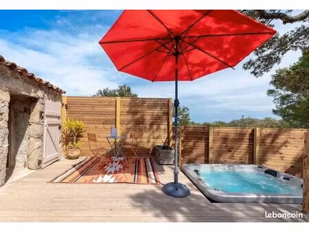 studio type bergerie avec jacuzzi privé