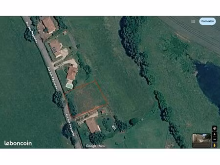 terrain maleville - 1375m²