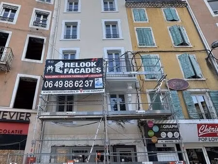 local commercial - annonay place des cordeliers - 68 m² - terrasse