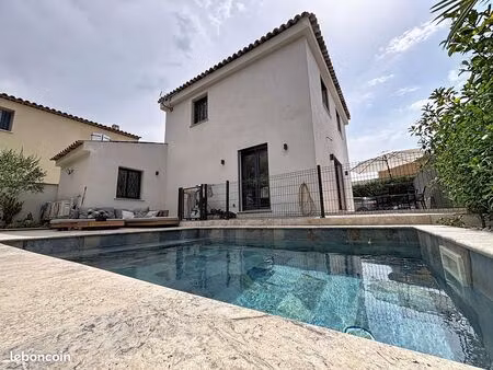 maison 5 pièces avec piscine et jardin au calme