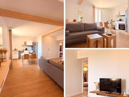 t2 meublé i jardin privé i parking